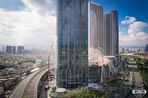 烈焰鑄盾，實(shí)戰(zhàn)礪兵——蘭州舉行大型商業(yè)綜合體滅火救援實(shí)戰(zhàn)演練側(cè)記